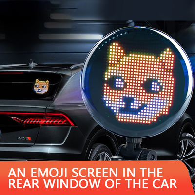 Araba Kamyon Otobüsü için Programlanabilir 36V Arka Cam LED Ekran Tabela Panosu
