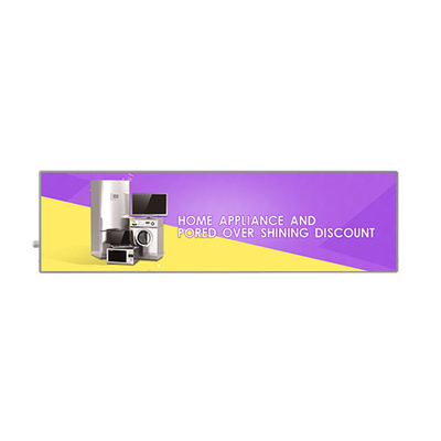 Nem Geçirmez P2.6B Arka Cam LED Ekran Gümüş 12V Reklam Tabelaları