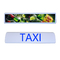 Boş P7 LED Taksi Kabin Çatı Burcu Özel Araba Topper İşaretleri 20W